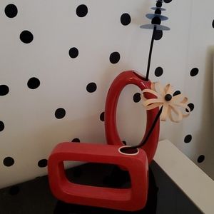 Jaliang Collections Asmyetrical Cut Out Vases (Pair)